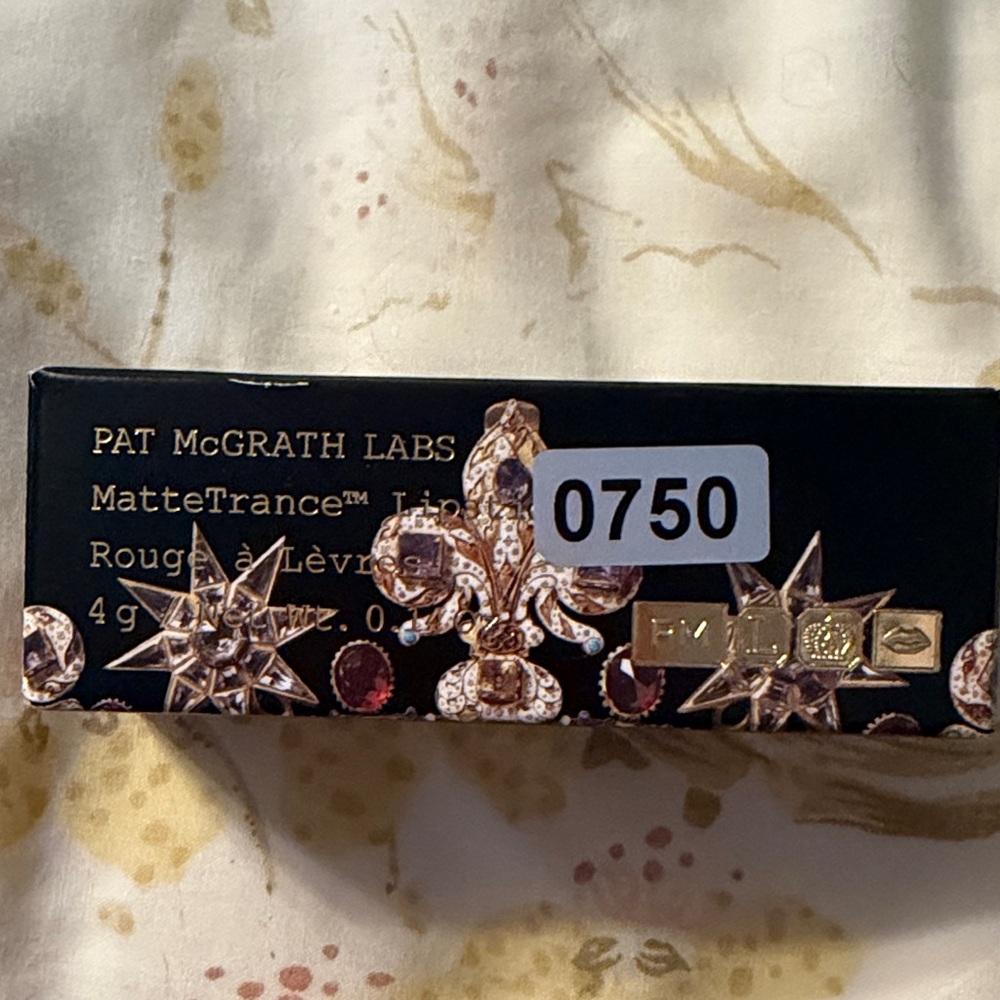 Pat McGrath Labs MatteTrance Lipstick - Black & Gold Packaging